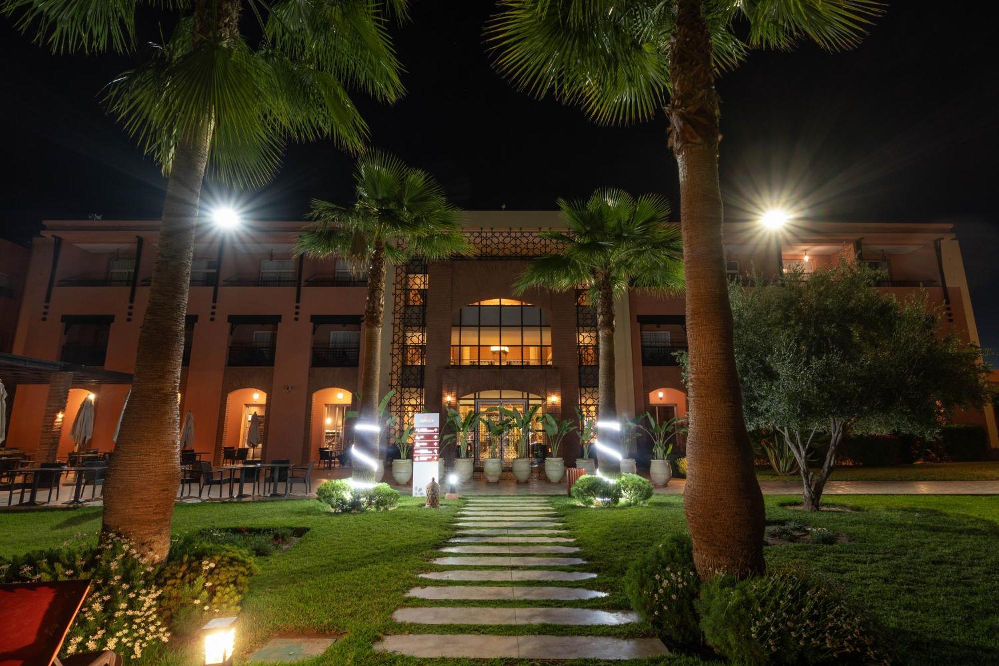 ホテル Zephyr Targa Marrakech マラケシュ エクステリア 写真
