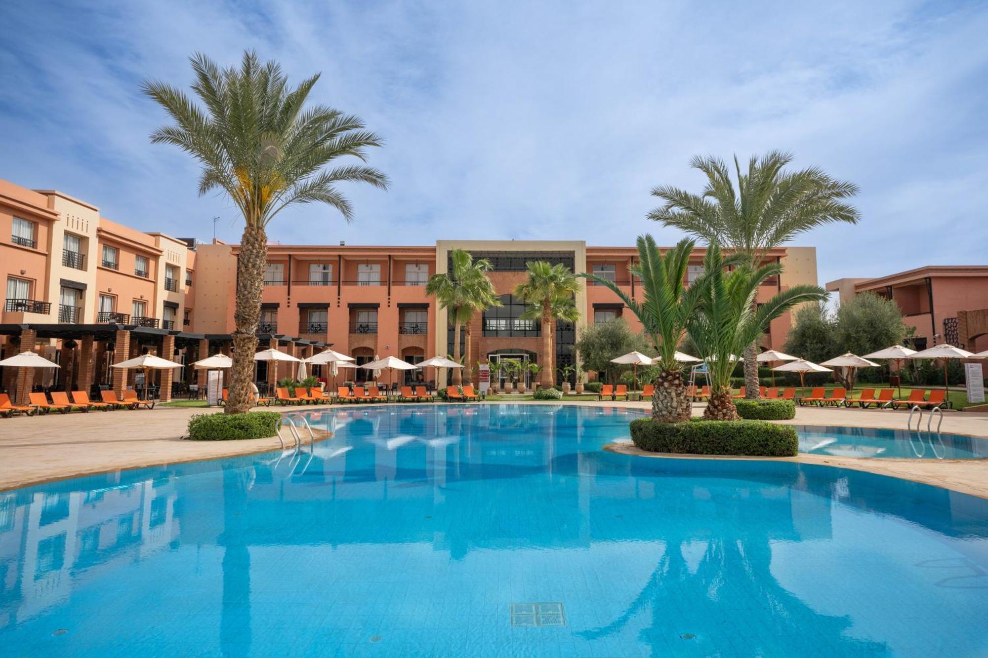 ホテル Zephyr Targa Marrakech マラケシュ エクステリア 写真