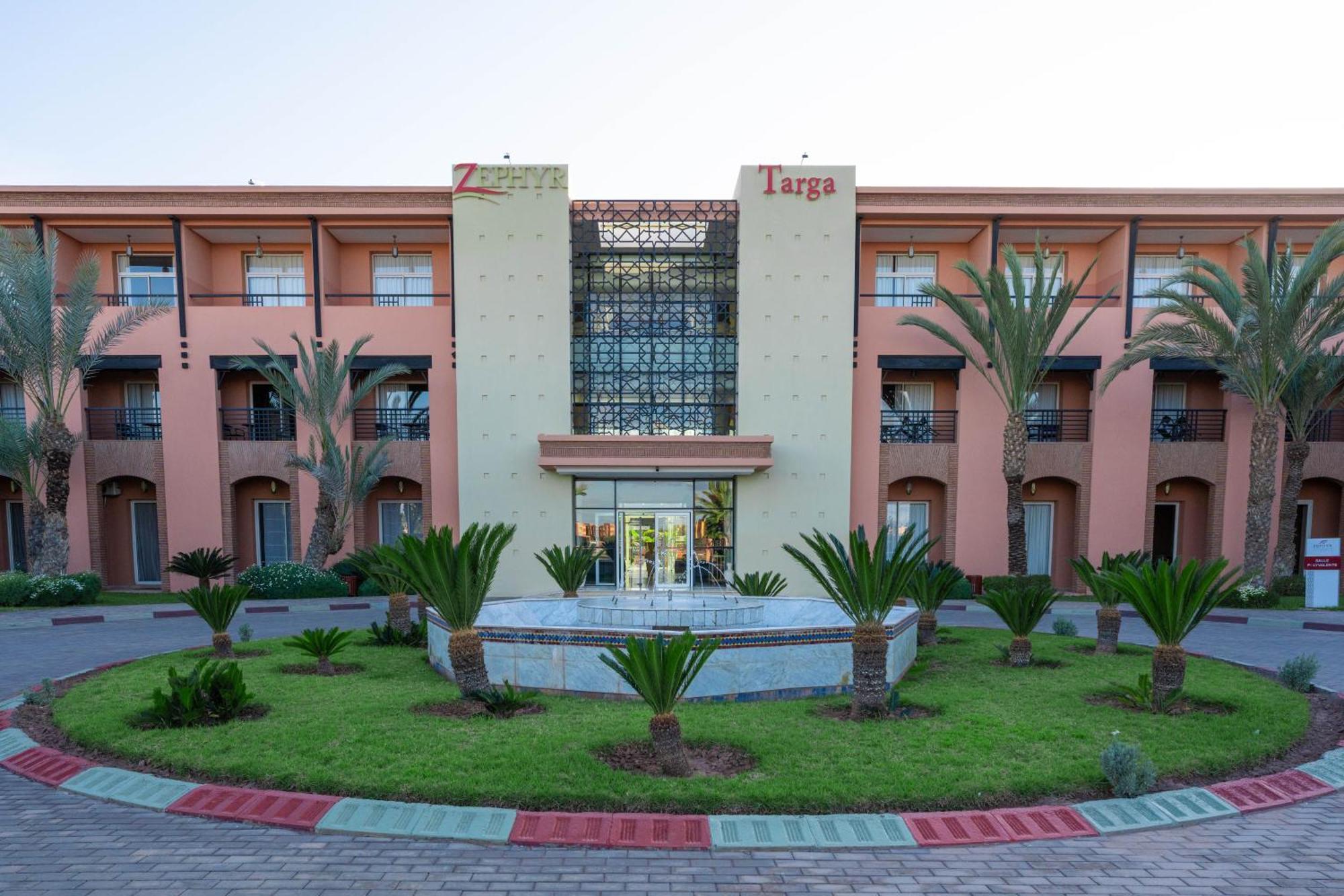ホテル Zephyr Targa Marrakech マラケシュ エクステリア 写真